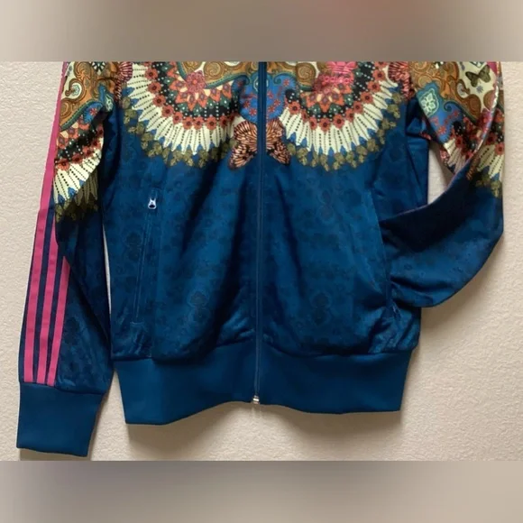 Adidas X Farm Rio Brazil jacket Borbomix Butterfly limited edition - Picture 3 of 16